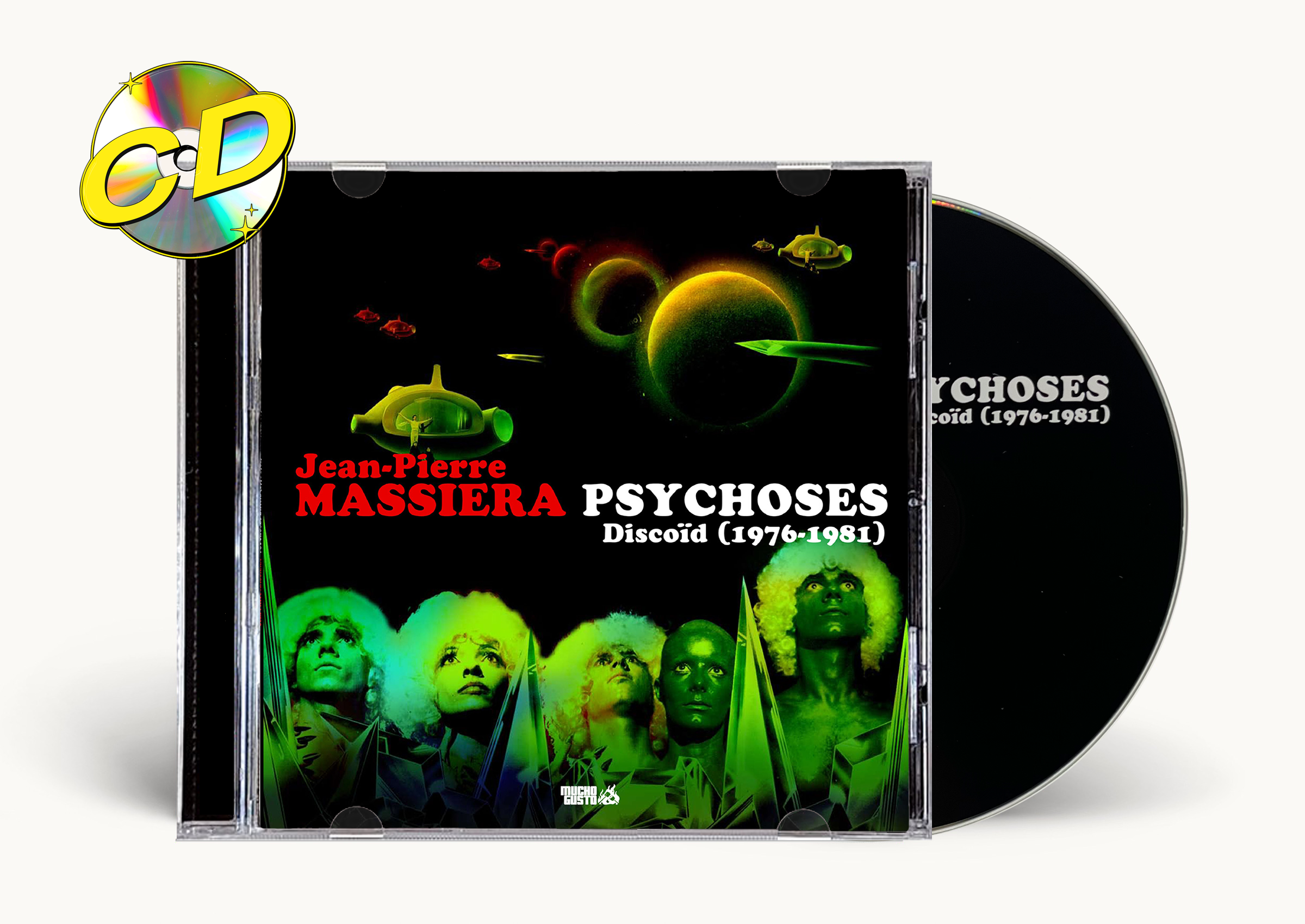 Jean-Pierre Massiera - Psychoses Discoid 1976-1981 CD Jean-Pierre Massiera - Psychoses Discoid 1976-1981 CD