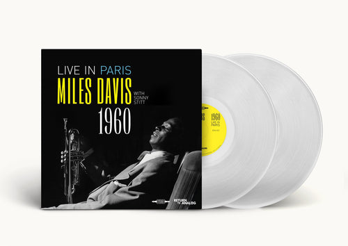 Miles Davis - Live In Paris 1960 (2ème pressage sur vinyle transparent / 2nd Pressing On Clear Vinyl)