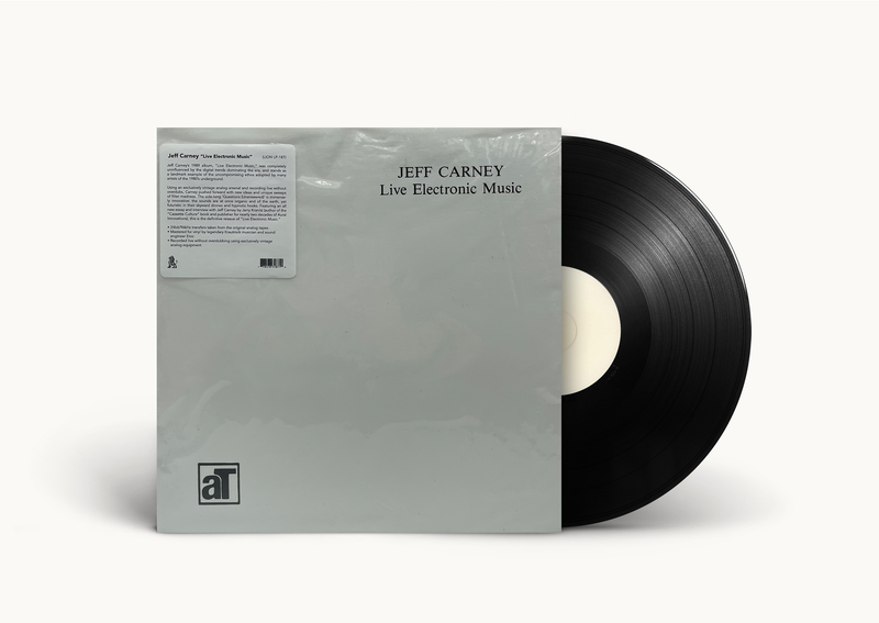 Jeff Carney - LP de musique électronique en direct