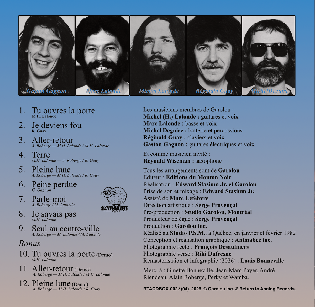 Garolou - Anthologie 1976-1999