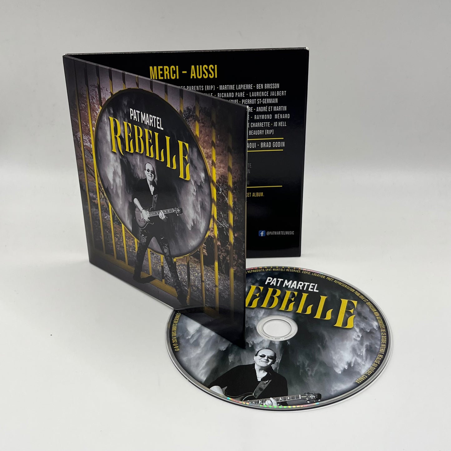 Pat Martel - Rebelle CD