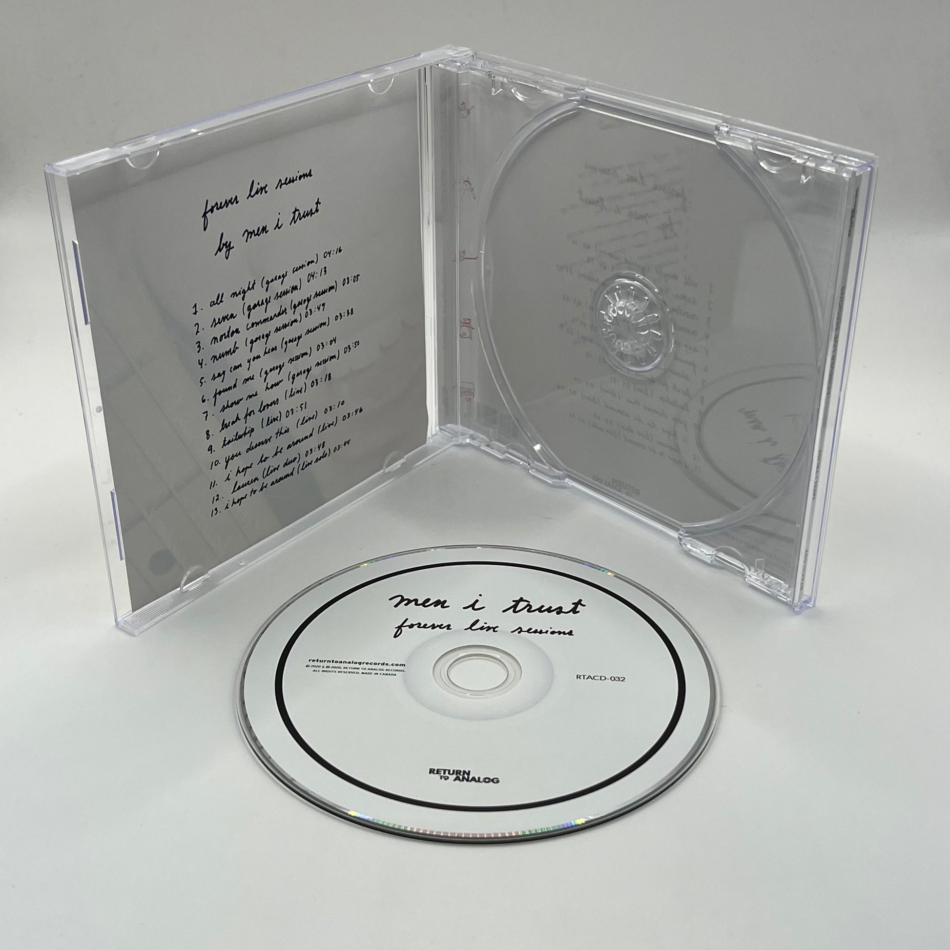 Men I Trust - Forever Live Session CD – Return To Analog Records Men I Trust - Forever Live Session CD – Return To Analog Records