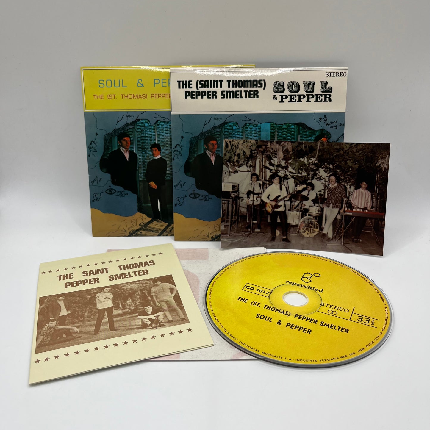 St. Thomas Pepper Smelter - Soul & Pepper CD