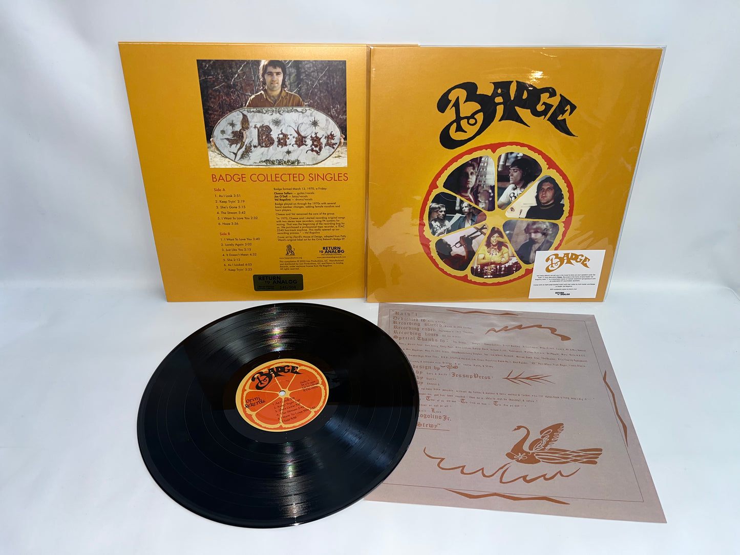 Badge - Collected Singles LP