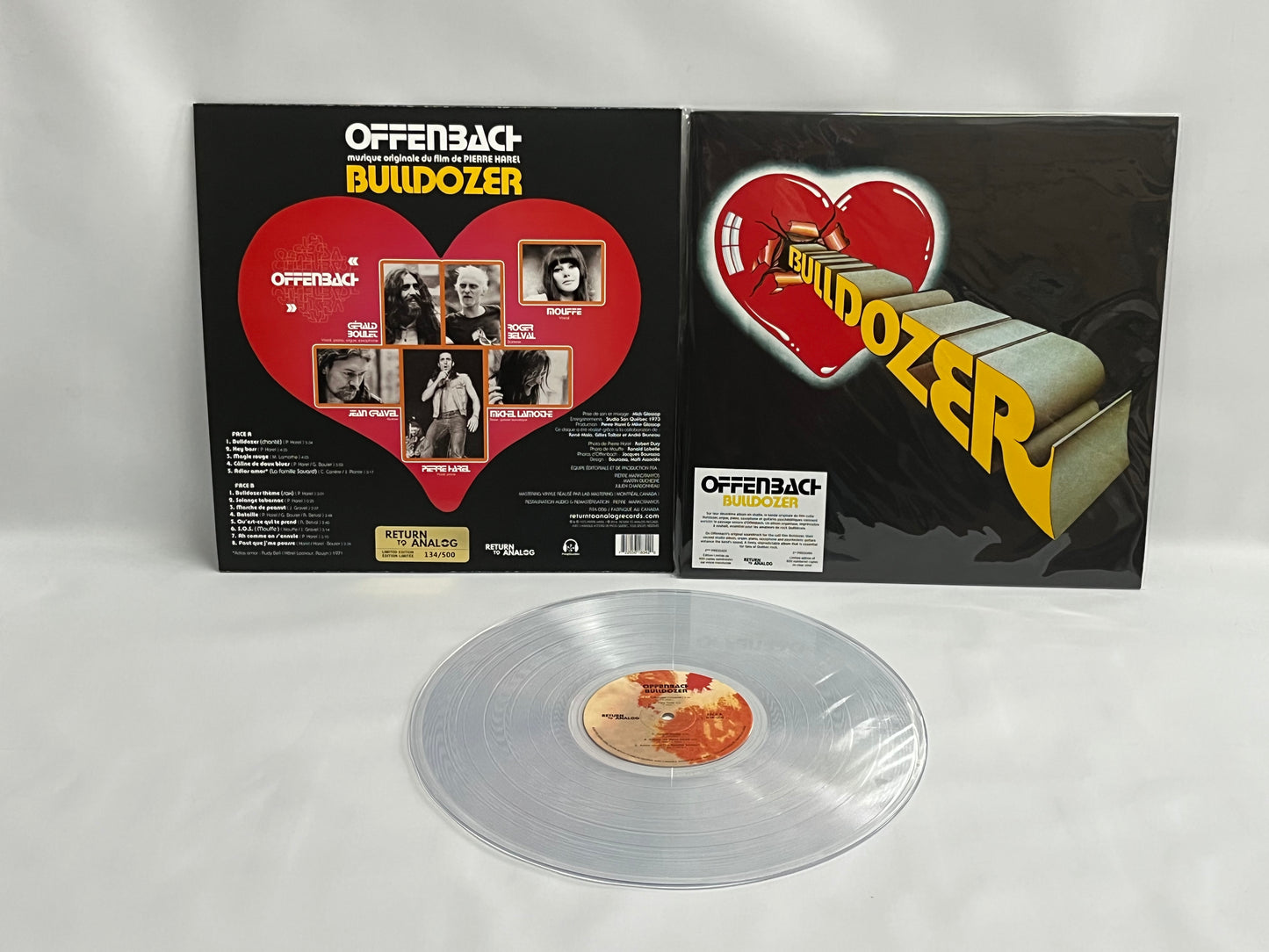 Offenbach - Bulldozer (2e pression - transparent / 2nd Pressing - Clear) LP