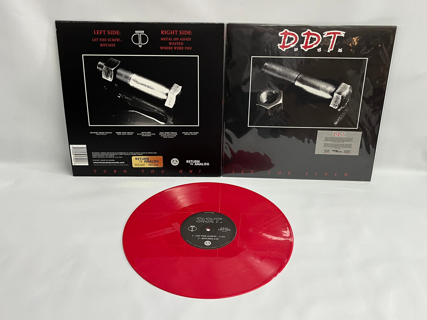 D.D.T. - Let The Screw Turn You On LP