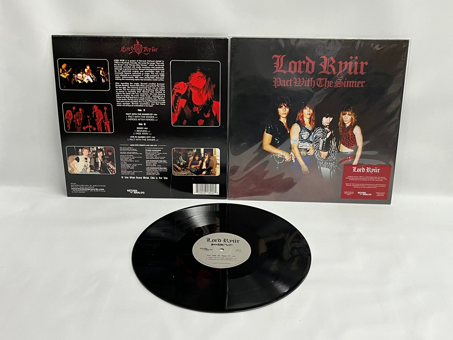 Lord Ryür - Pact With The Sinner Lp