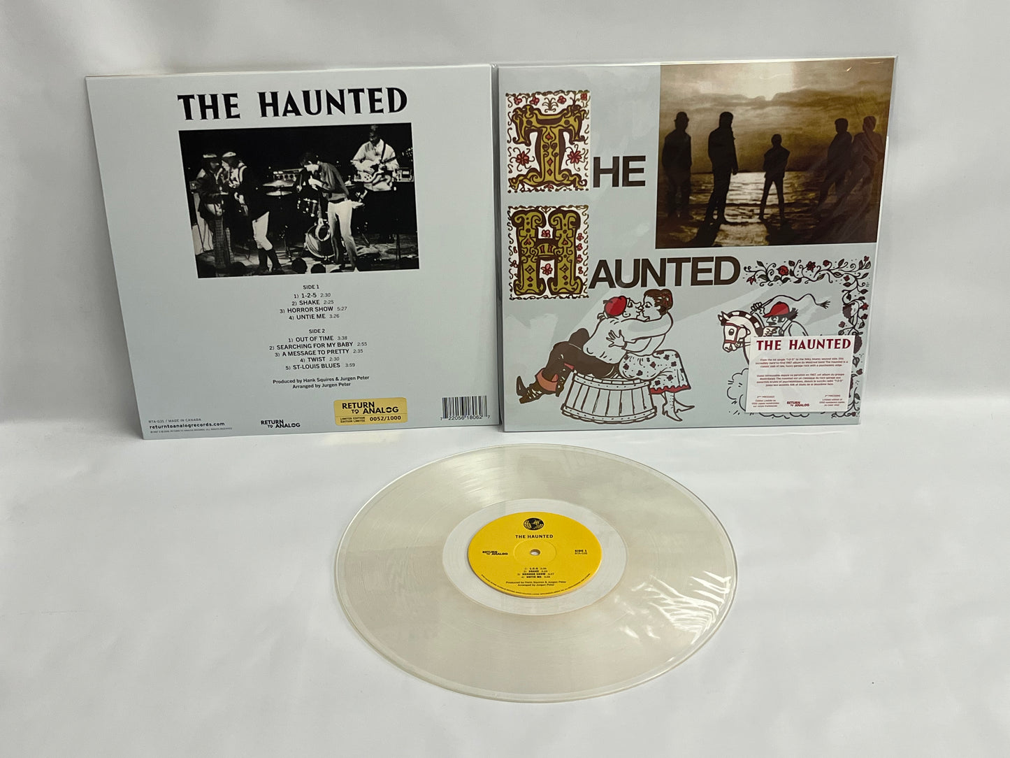 The Haunted - S/T (2e pressage - Clear) LP 