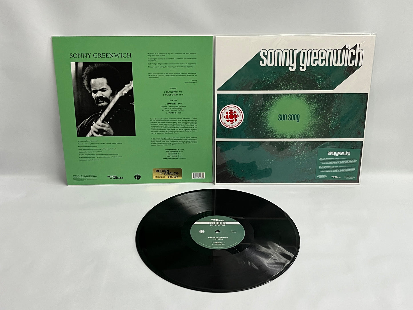 Sonny Greenwich - Sun Song LP