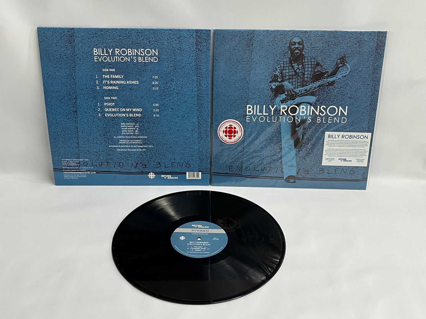 Billy Robinson - Evolution's Blend LP