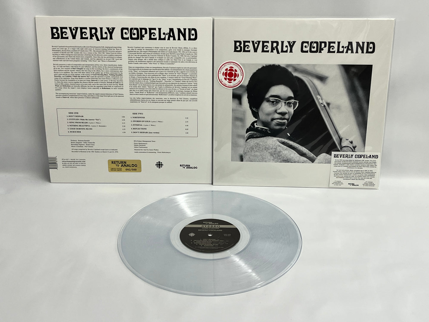 Beverly Copeland - Beverly Copeland (2e pressage - Vinyle transparent)