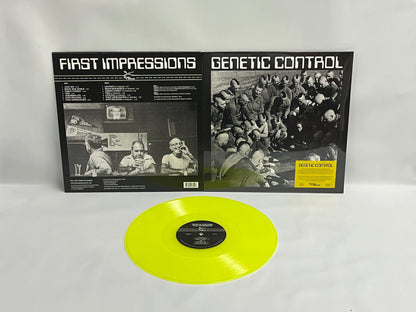 Genetic Control - First Impressions (3ème pressage - jaune / 3rd Pressing - Yellow) LP