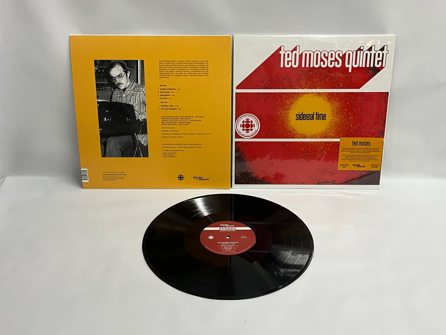 Ted Moses Quintet - Temps sidéral LP