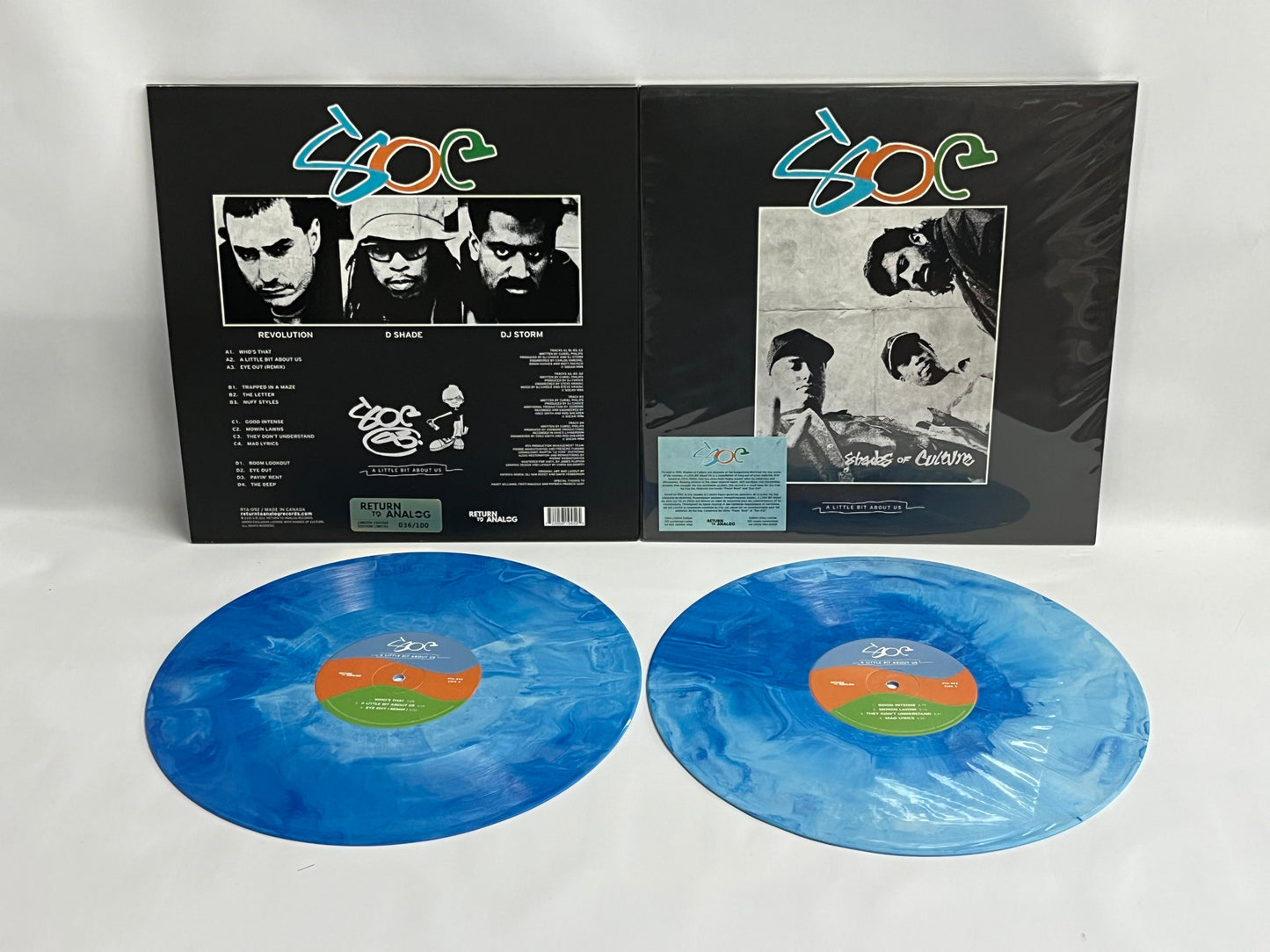 Shades Of Culture - Un peu à propos de nous (RSD Canada Exclusive LTD Ed. Electric Blue)