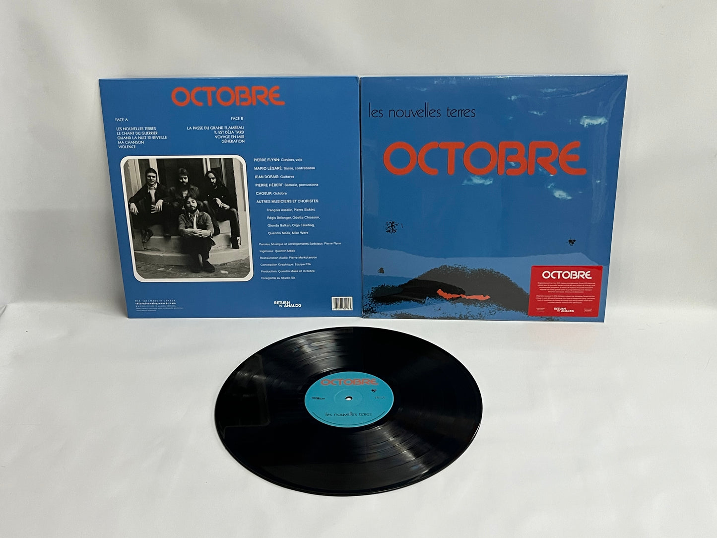 Octobre - Les Nouvelles Terres LP