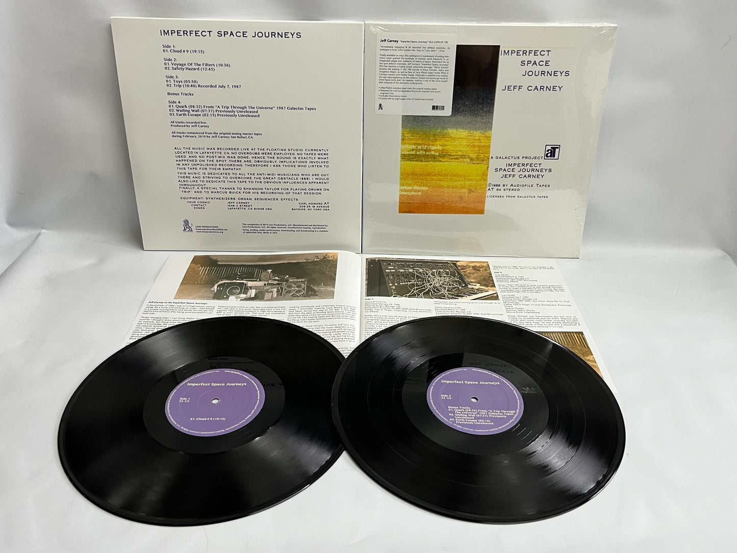 Jeff Carney - Imperfect Space Journeys LP