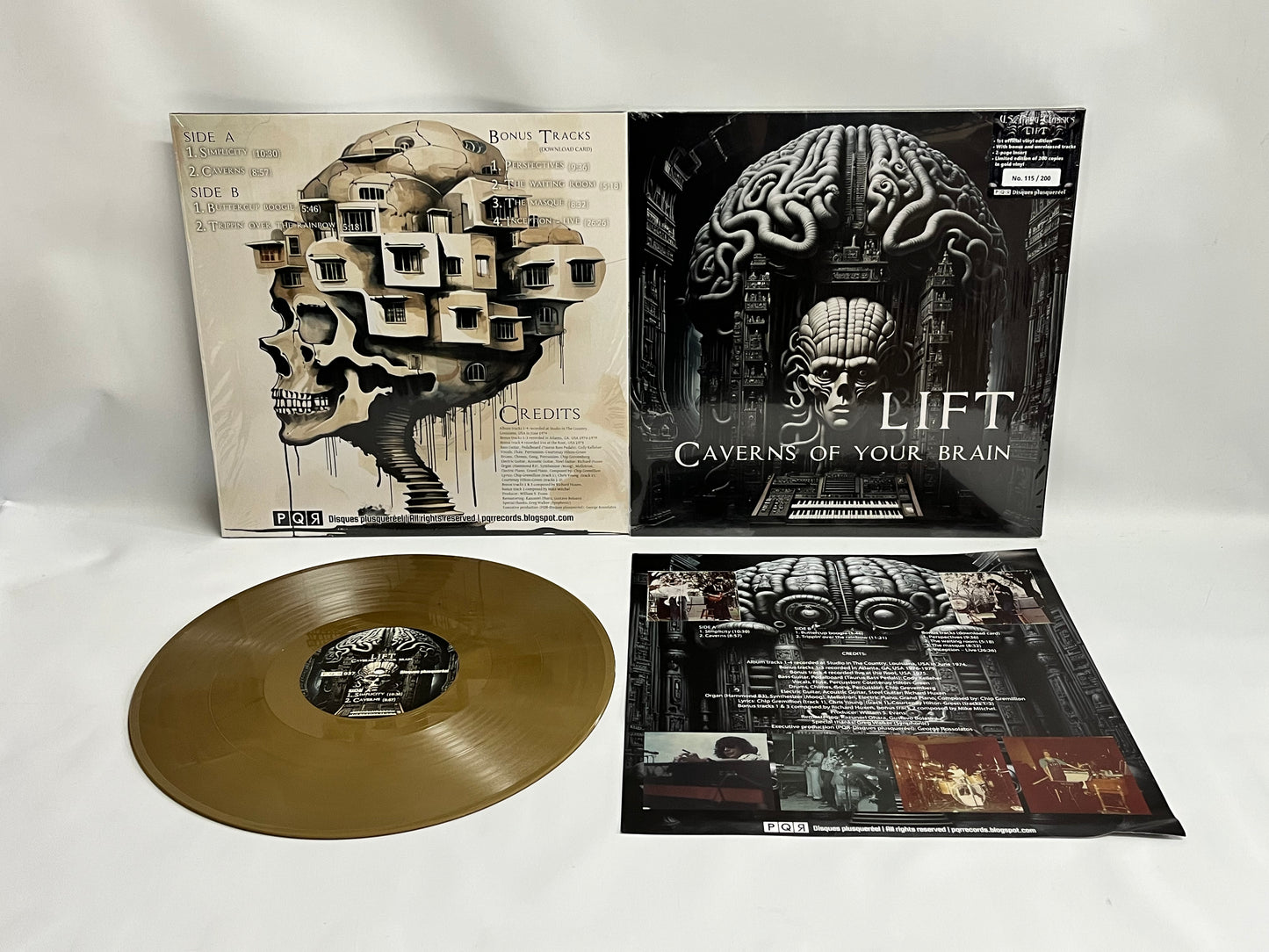 Lift - Caverns of Your Brain LP