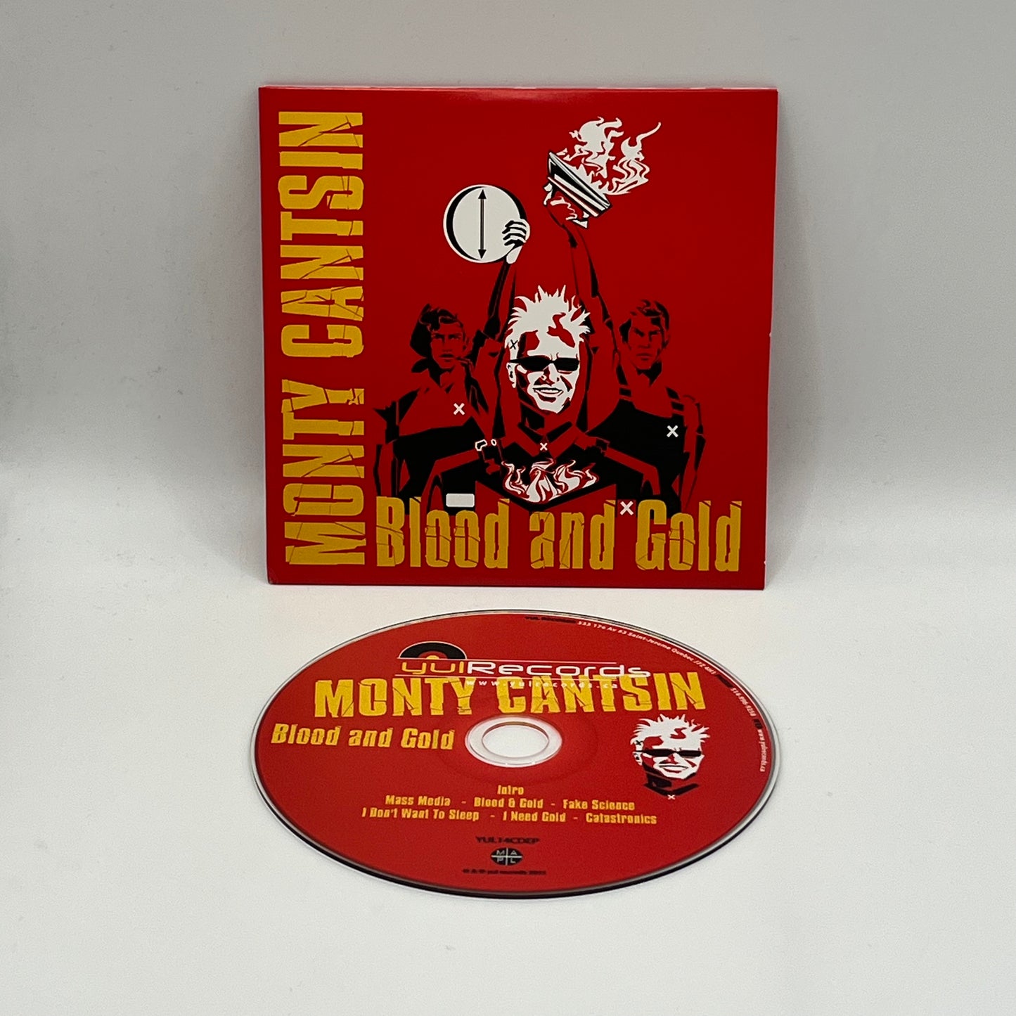 Monty Cantsin – Blood and Gold CD