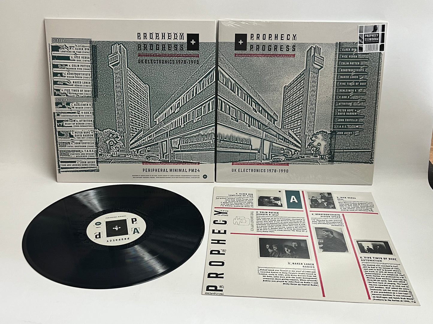 Various - Prophecy + Progress: UK Electronics 1978-1990 (LP)