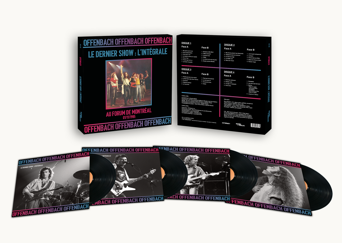 Offenbach- Le Dernier Show: L'intégrale 4xLP Coffret/Boxset