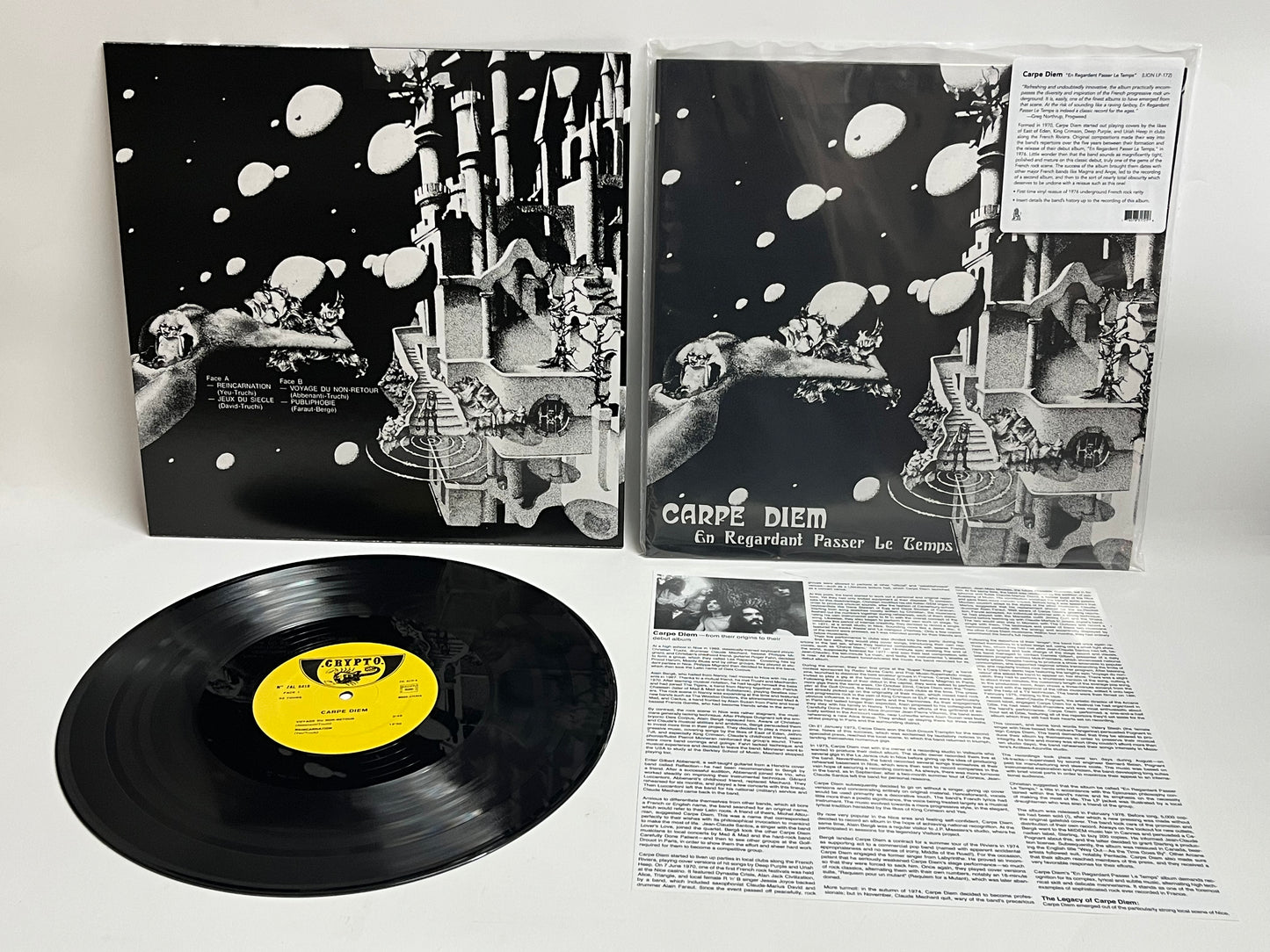 Carpe Diem - En Regardent Passer Les Temps LP
