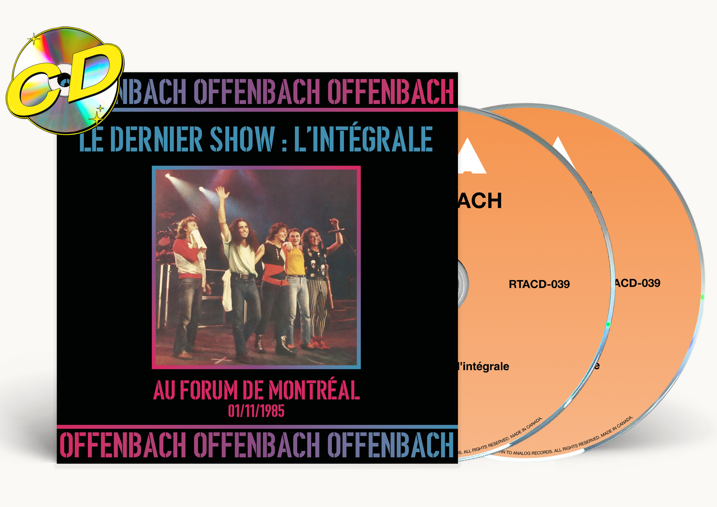 Offenbach- Le Dernier Show: L'intégrale 2xCD