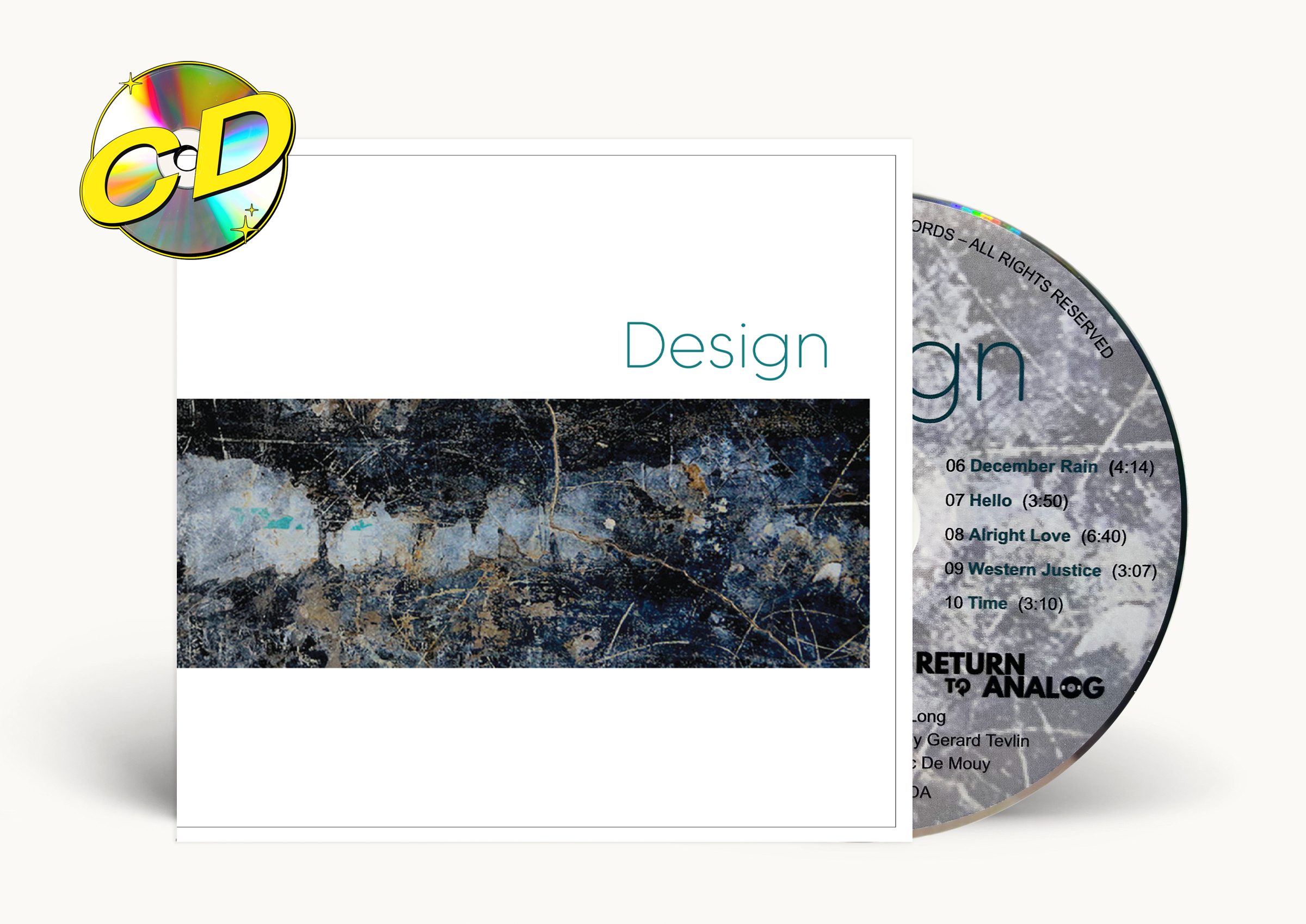 Design- Design CD – Return To Analog Records