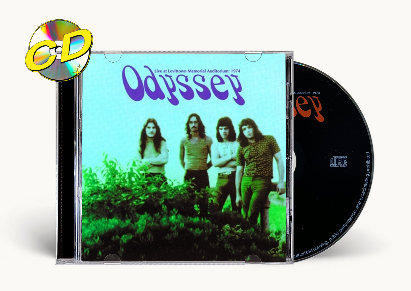 Odyssey - Live At Levittown Memorial CD