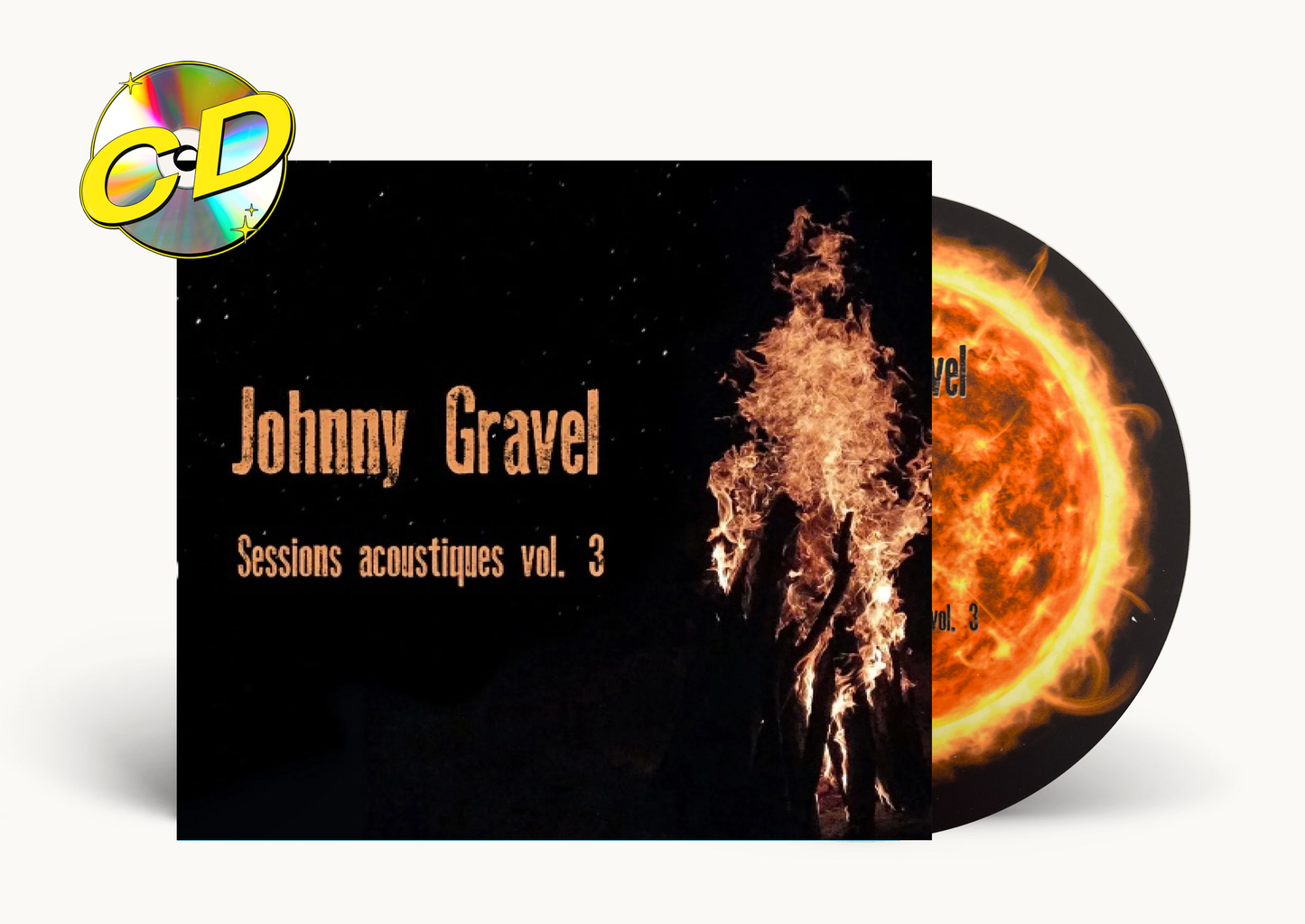 Johnny Gravel - Sessions Acoustiques Vol. 3 CD