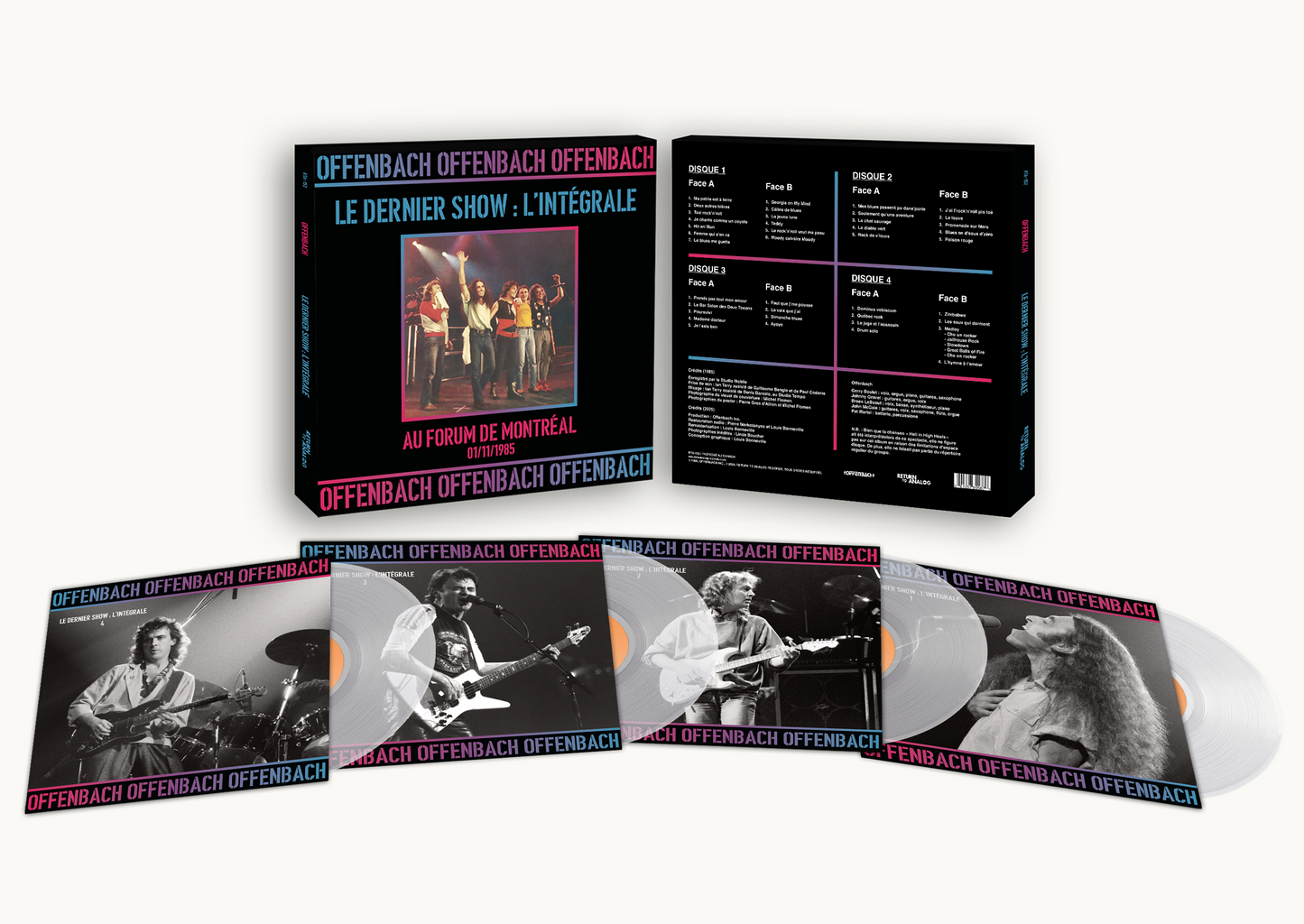 Offenbach- Le Dernier Show: L'intégrale 4xLP Coffret/Boxset (2ème pressage / 2nd Pressing)