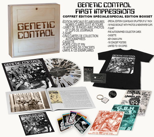 Genetic Control "First Impressions" Coffret en bois en édition limitée/Limited Edition Wood Box set