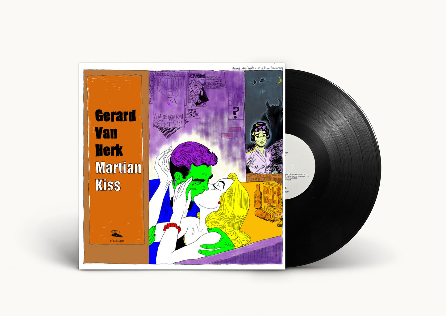 Gerard Van Herk - Martian Kiss LP