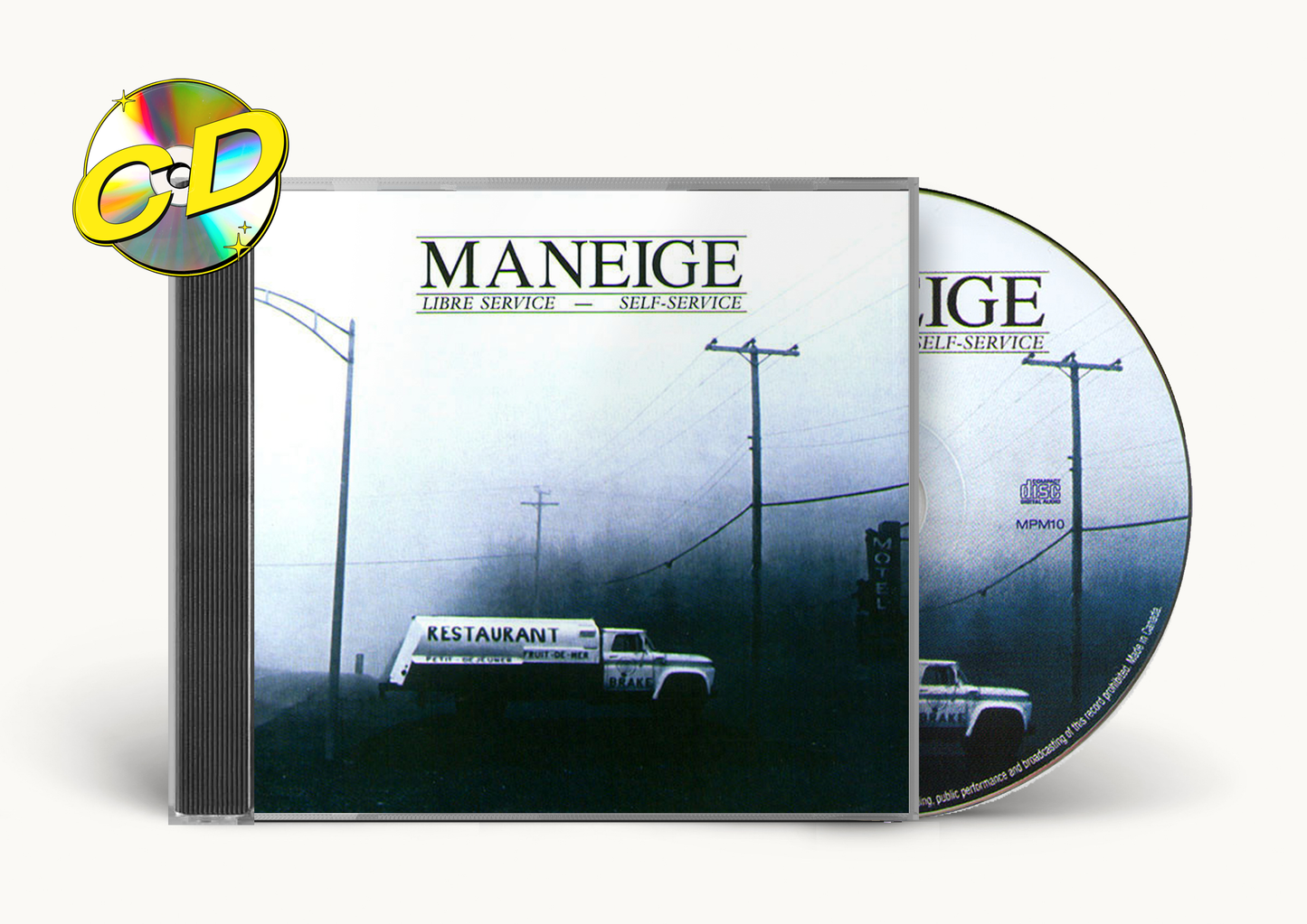 Maneige - Libre Service/Self-Service CD