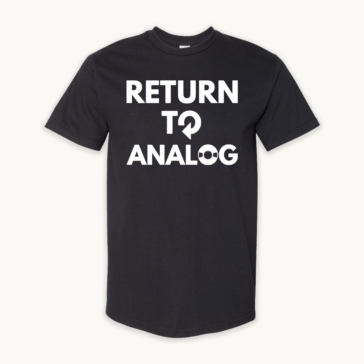 Return to Analog Logo T-shirt