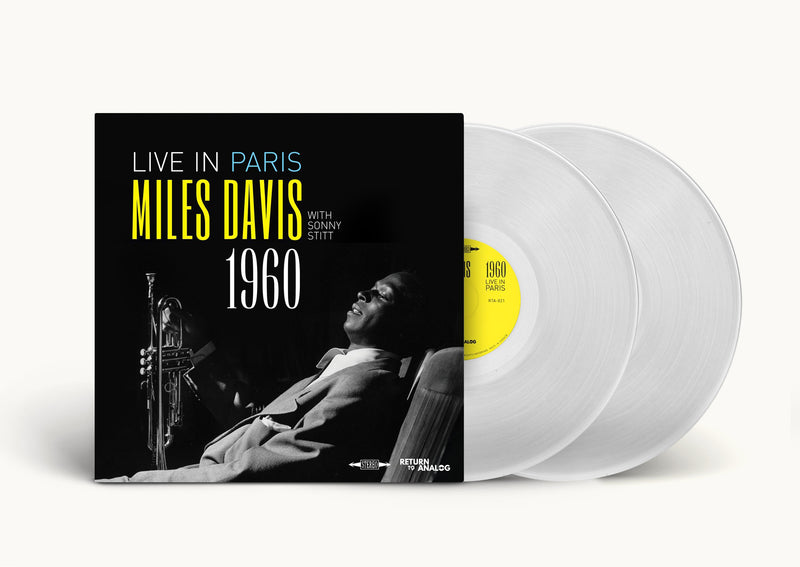 Miles Davis - Live In Paris 1960 (2e pressage sur vinyle transparent)