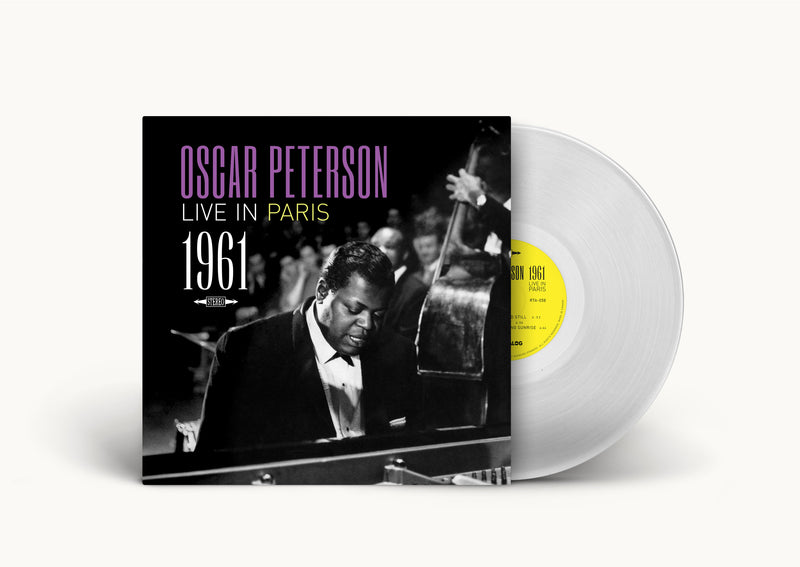 Oscar Peterson - Live In Paris 1961 (2e pressage - Vinyle transparent)